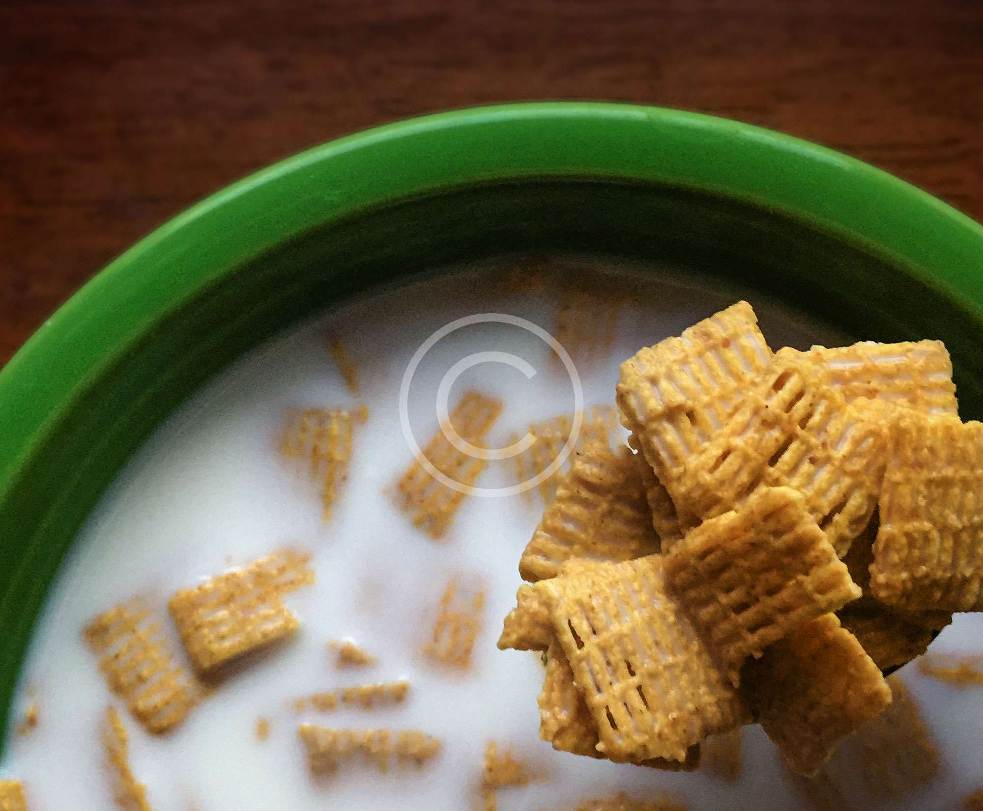 Corn Waffles in Raw Milk