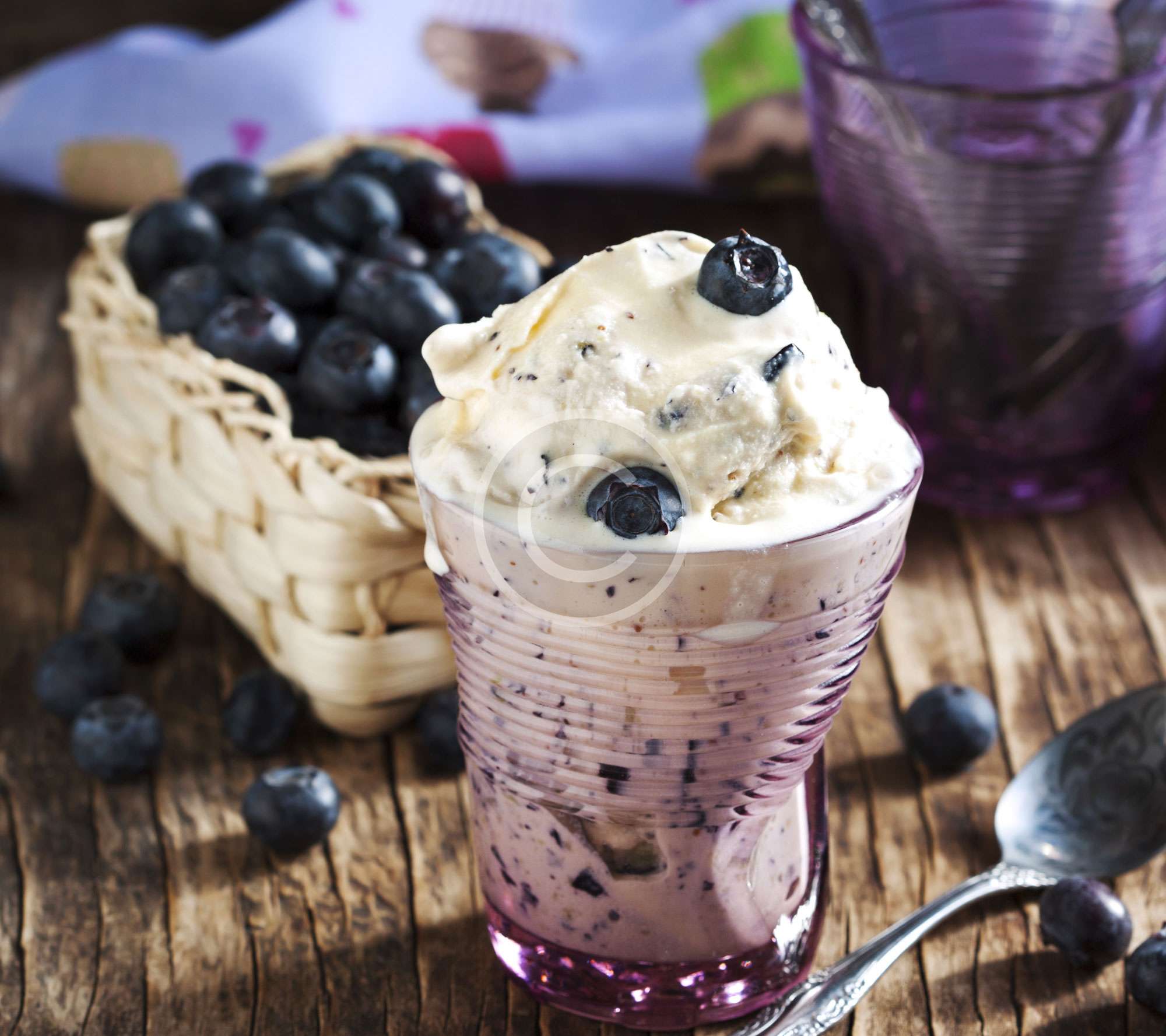 Blueberry Cream Ice